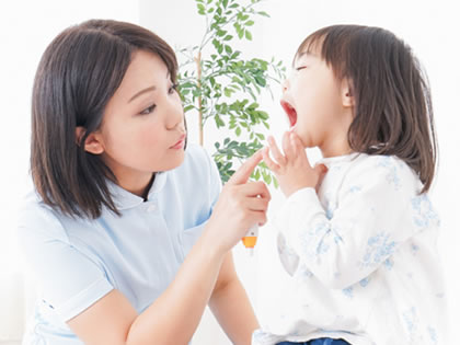 お子さんの口腔機能発達不全症とは？